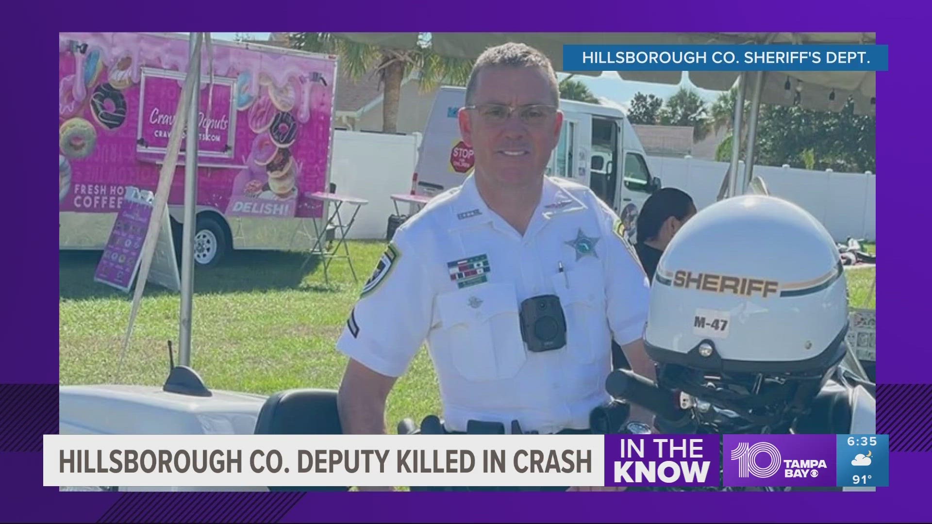 Master Deputy Robert Howard, 53, was traveling to a planned engagement before the tragic incident occurred, authorities say.