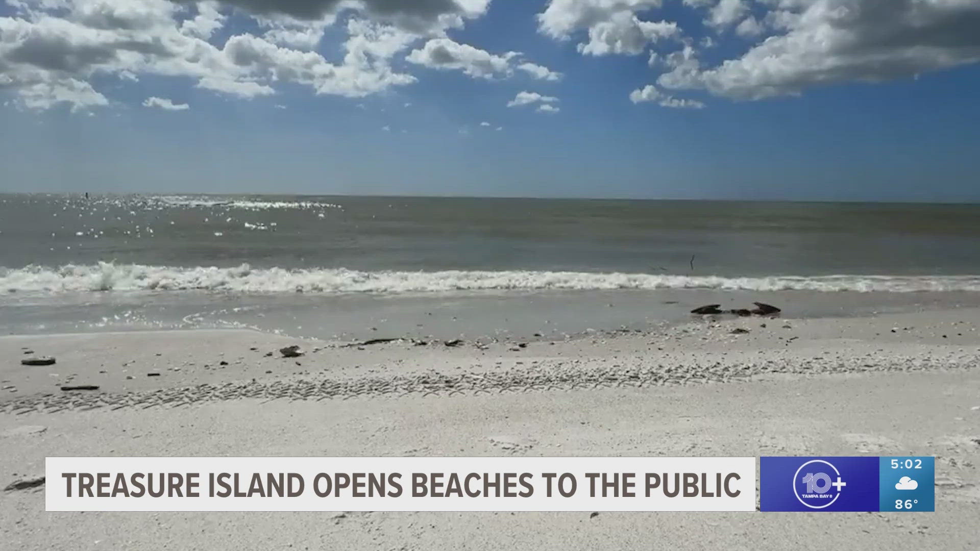 Hurricanes Helene and Milton caused widespread damage to Treasure Island, but crews have been hard at work to recovery.