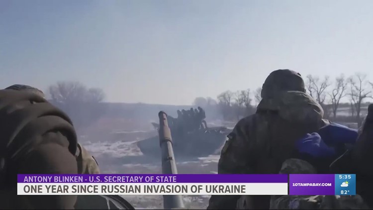 US remains steadfast in support of Ukraine after Russian invasion