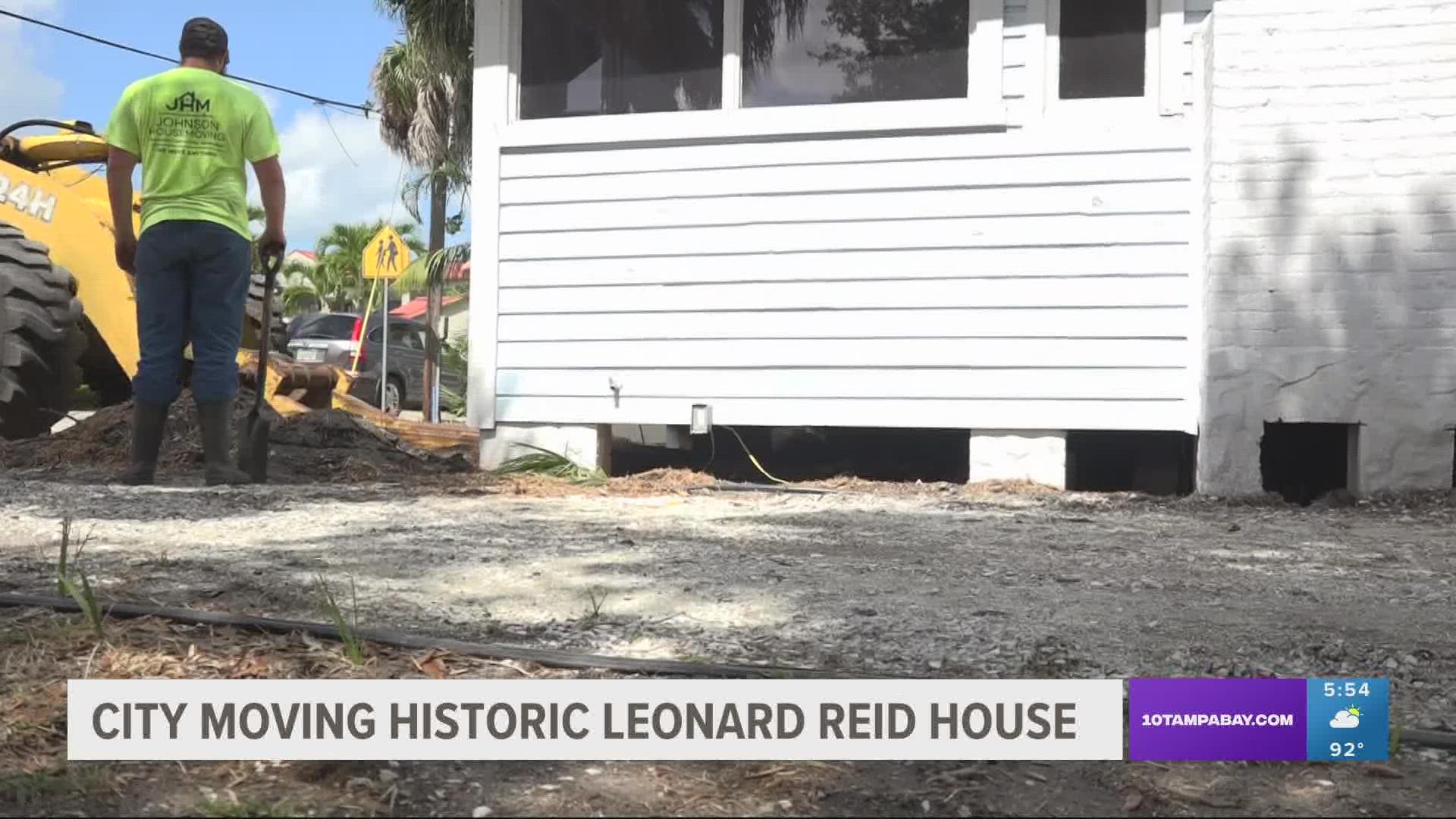 Reid helped set up Sarasota's first black community in Overtown. The house would be the first home for the Sarasota African American Art Center and History Museum.