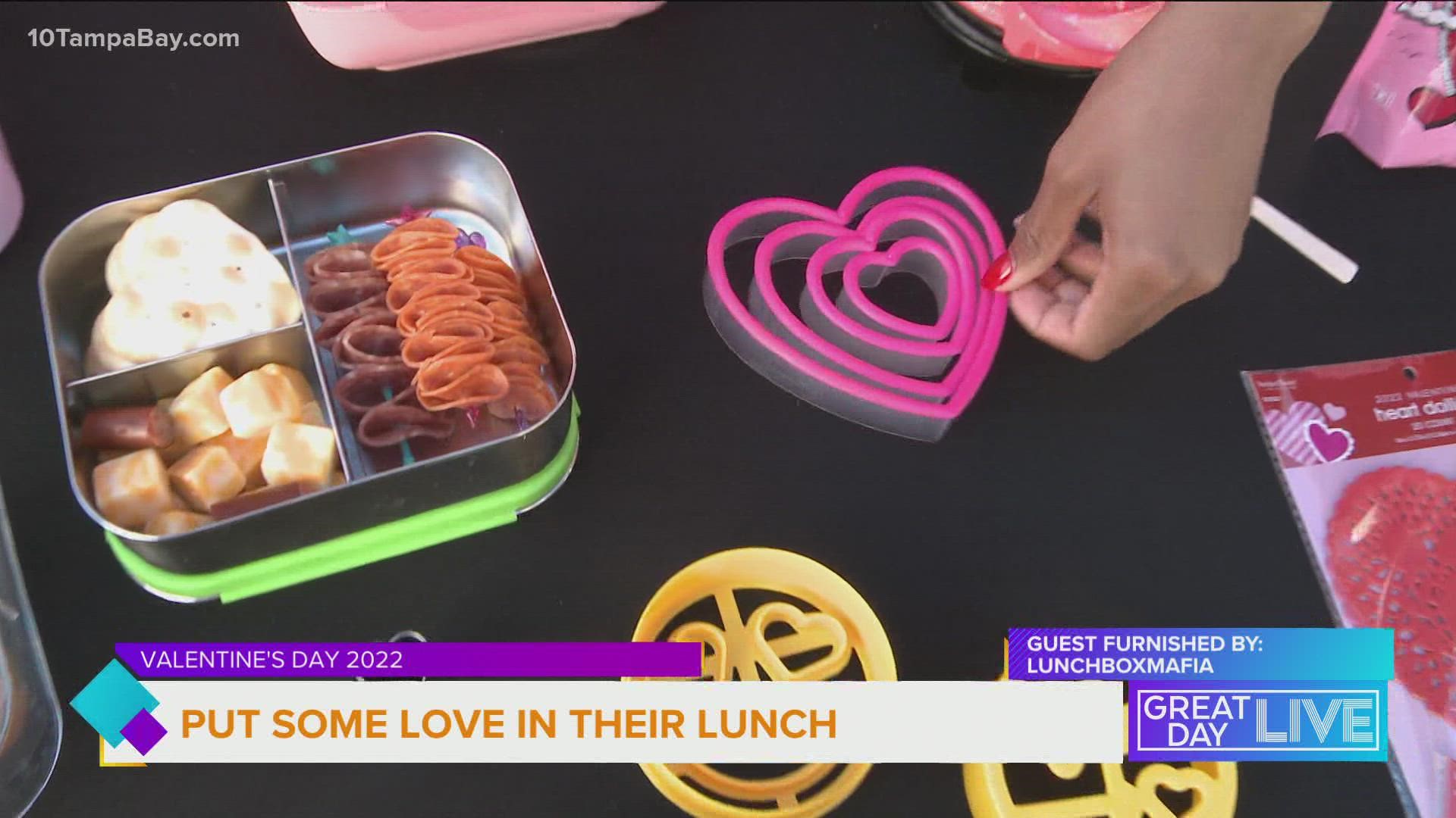 The Lunchbox Mafia shares fun Valentine’s snack ideas for your kiddos