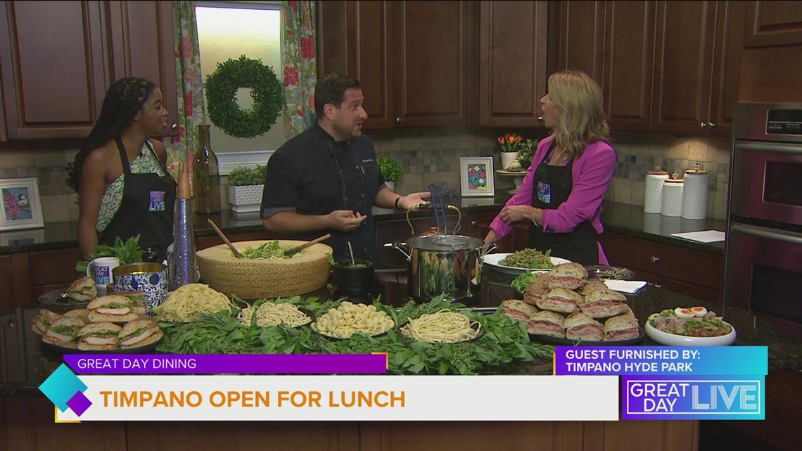 Great Day Dining: Timpano Hyde Park - Vimarsana News