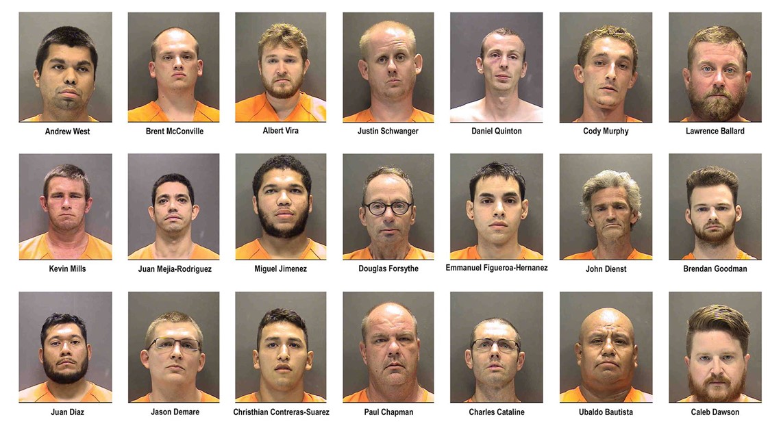 Sarasota Co. sheriff announces arrest of 21 men accused of traveling to