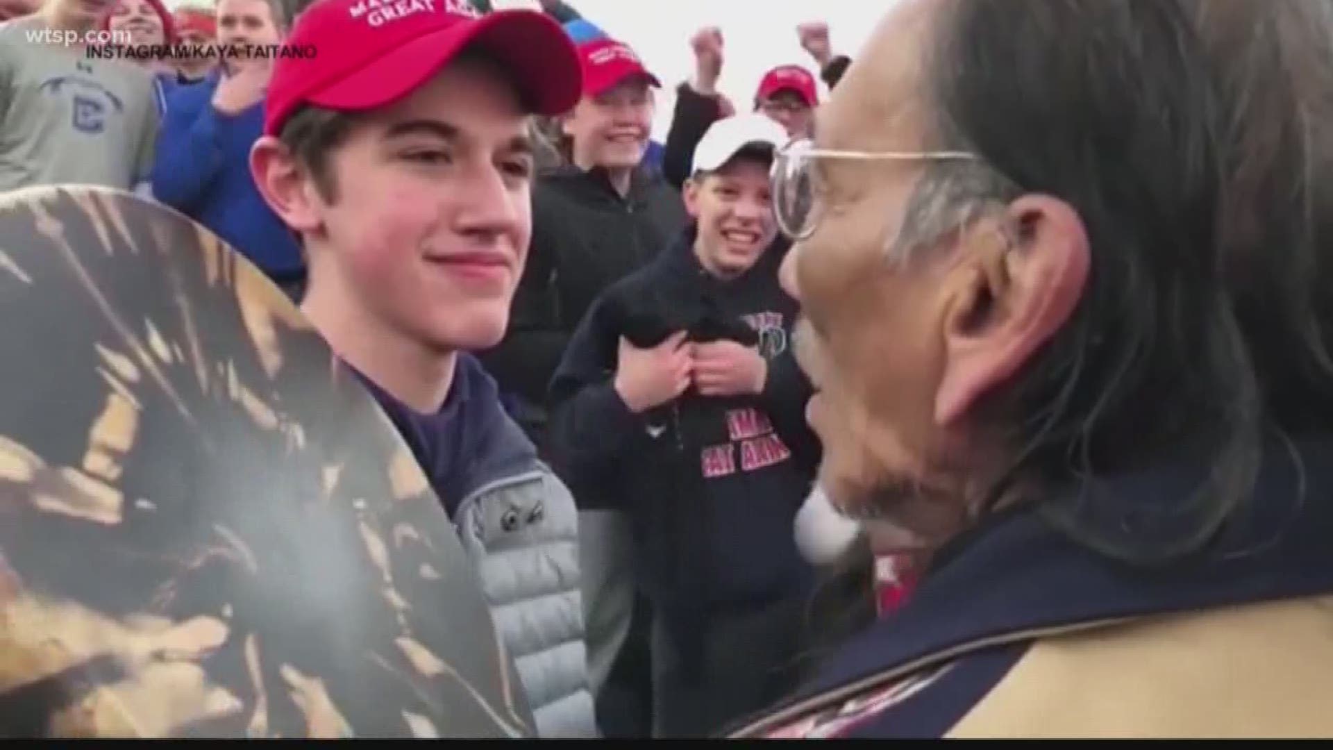 There is continued fallout from a video showing an encounter between a group of boys and a Native American man in Washington, D.C.