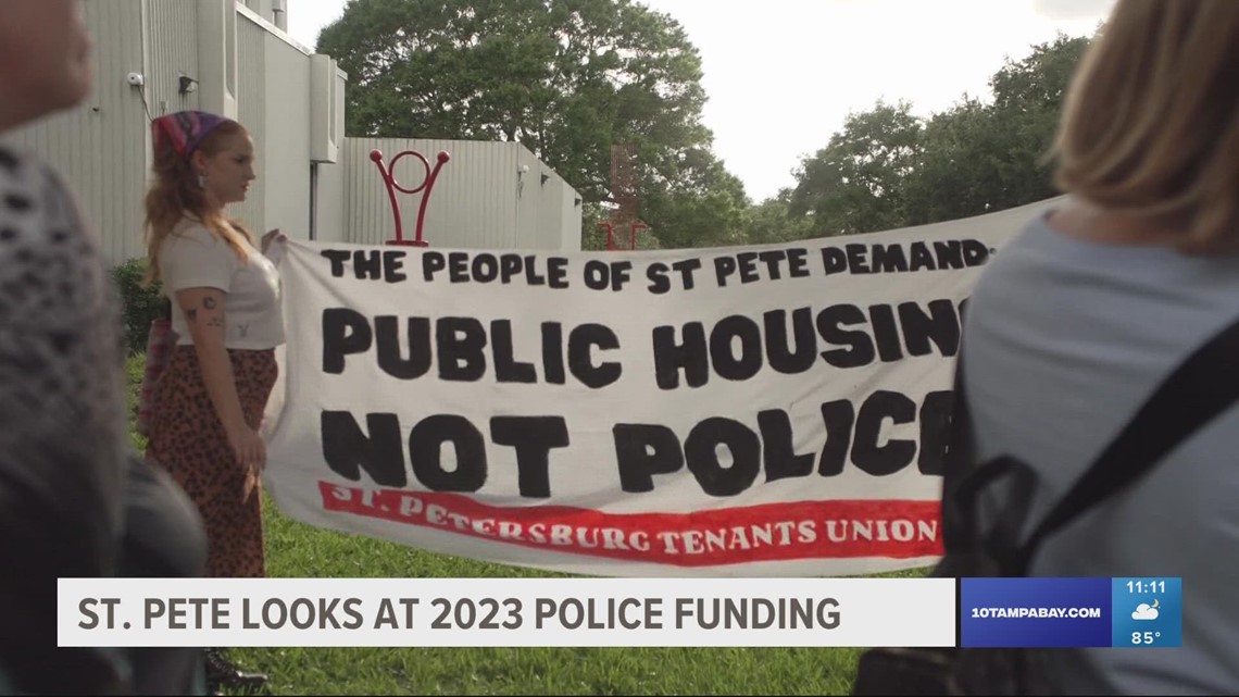 Protest group in St. Pete wants to defund the police - Vimarsana News