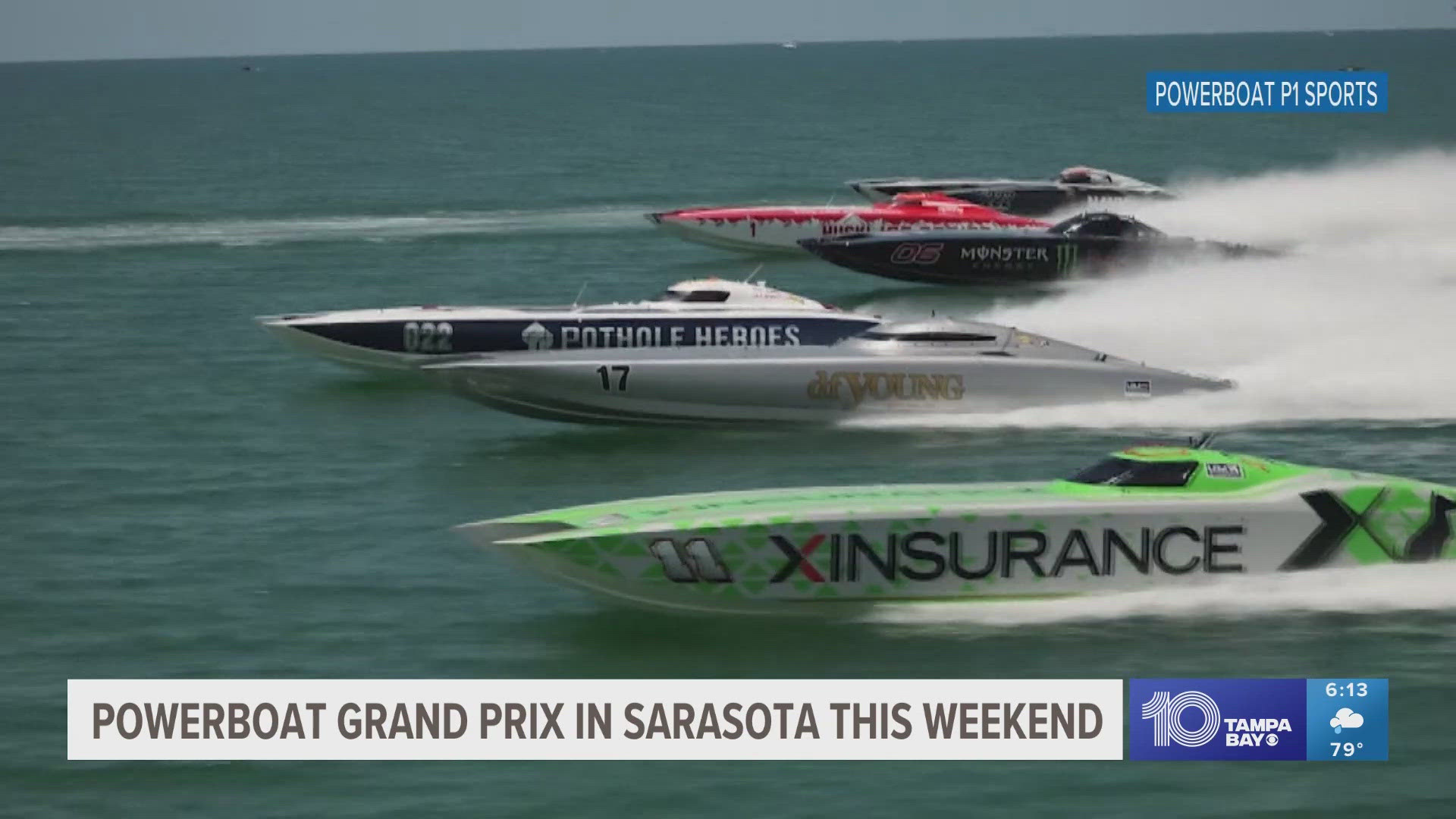 Boat racing is taking over Lido Beach this weekend as the 40th annual Sarasota Powerboat Grand Prix kicks off.