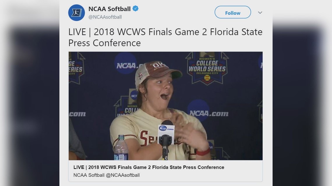 Florida State Softball 🥎 on X: Wait on it.RIP IT💣 📺ESPN+   / X