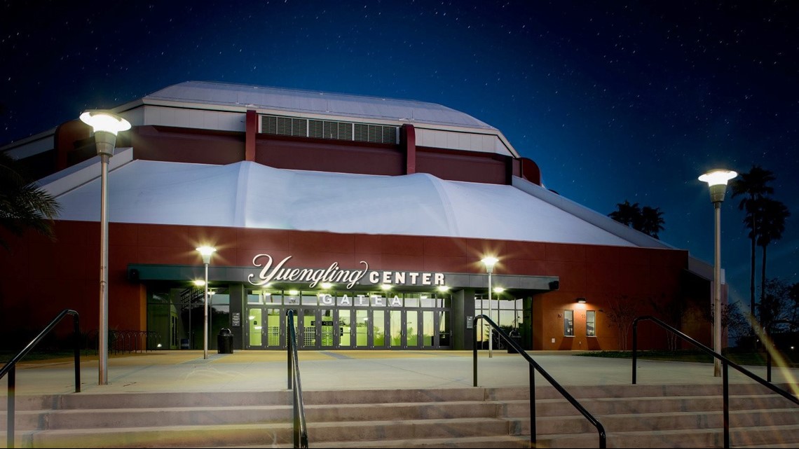Yuengling Center, Amalie Arena hiring at parttime job fair