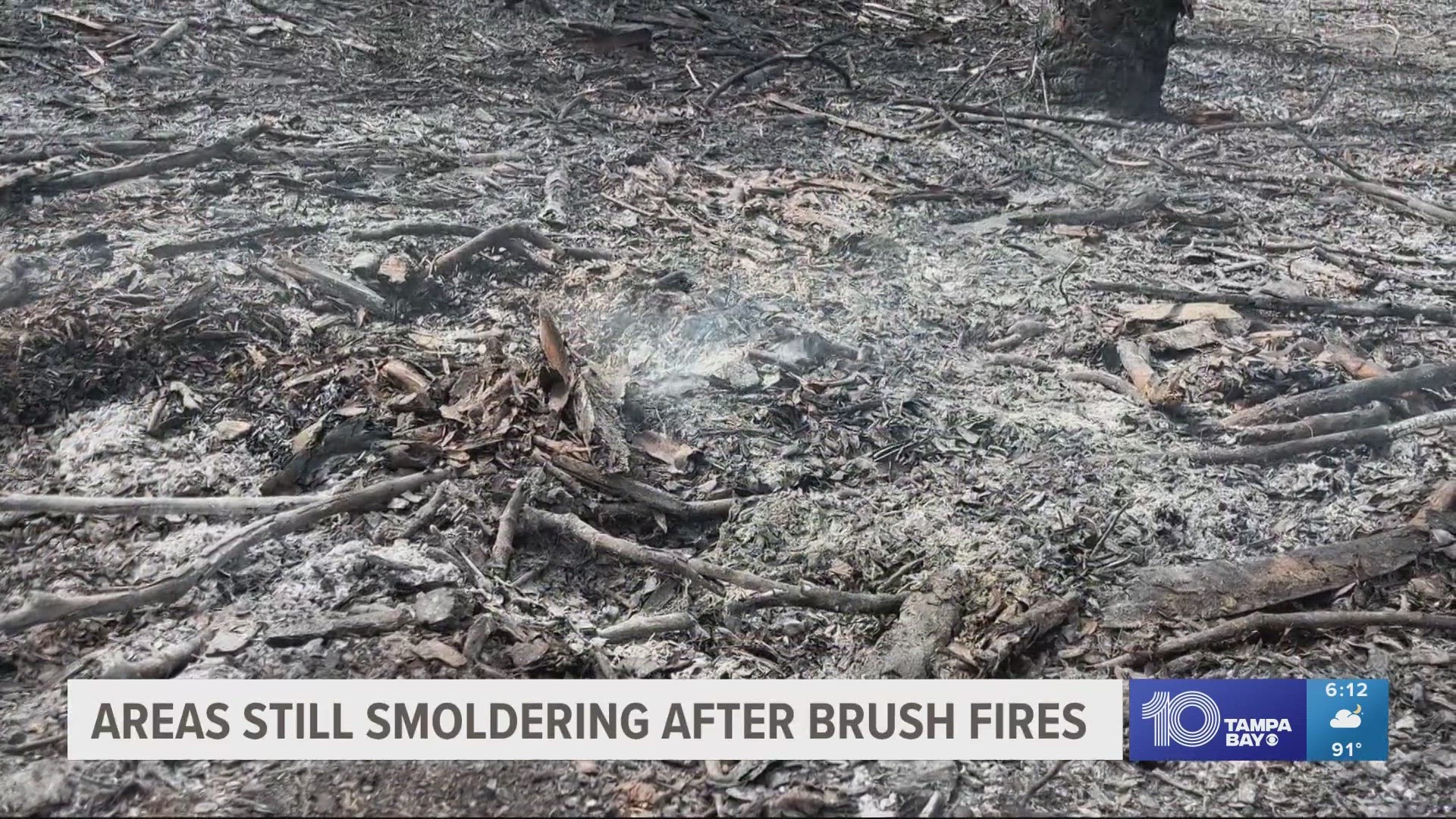 Authorities shared a new video of the aftermath of those fires.