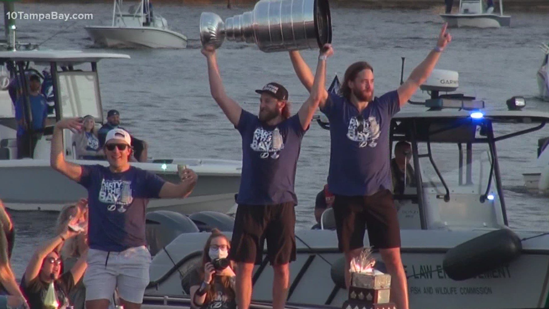 Tampa Bay Lightning Stanley Cup Victory Boat Parade