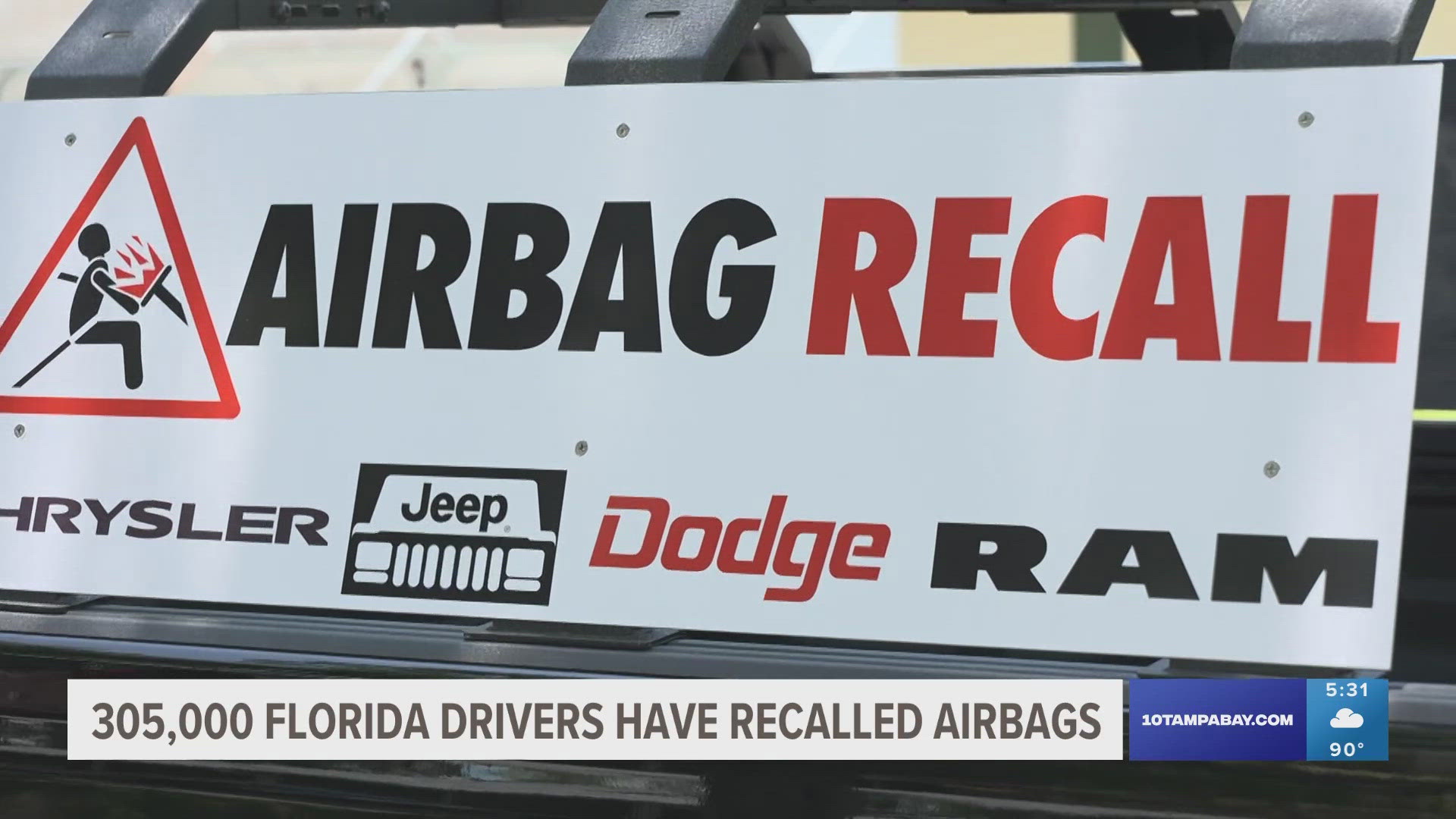 According to data from CARFAX, 6.4 million vehicles in the U.S. still have dangerous airbags.