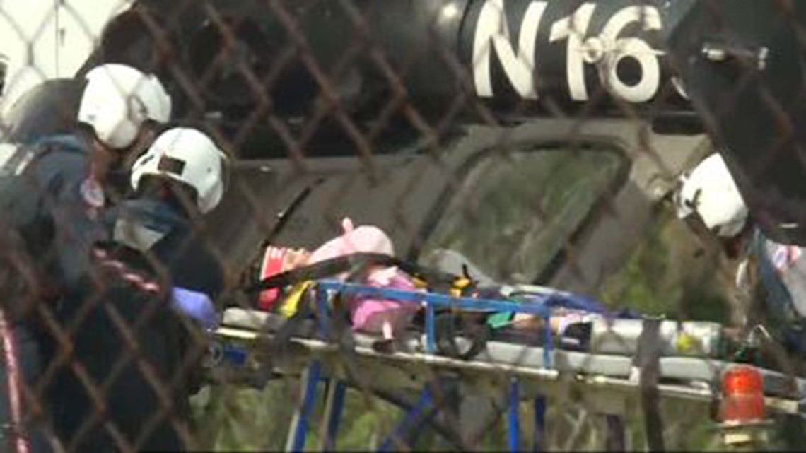 Sarasota child airlifted to hospital after fall from bed