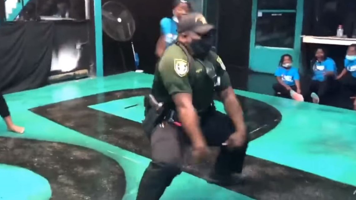 Florida deputy turns noise complaint call into dance battle