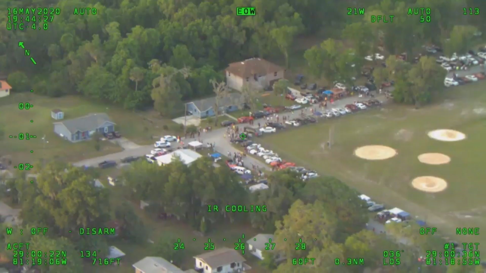 Deputies arrested several people during a large gathering in Volusia County, where the sheriff's office reported about 3,000 people in attendance.