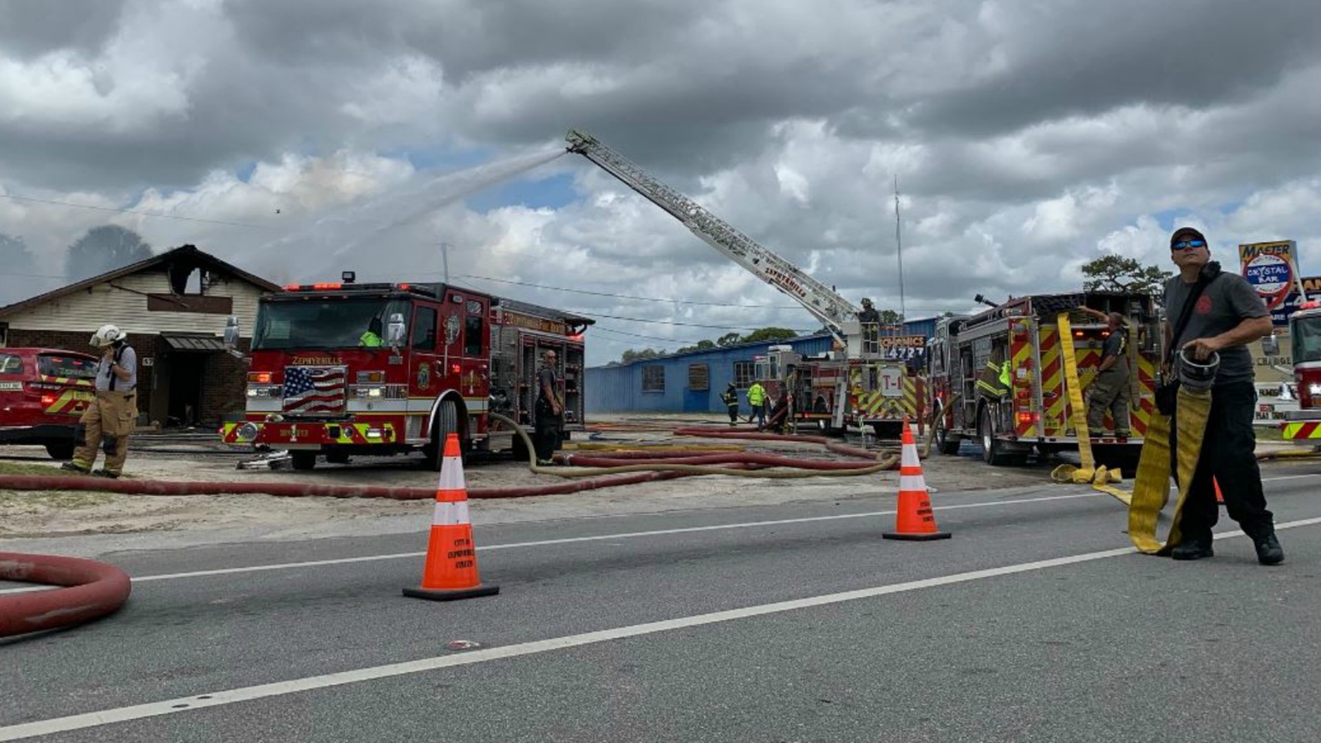 Jerry's Crystal Bar destroyed by fire in Zephyrhills