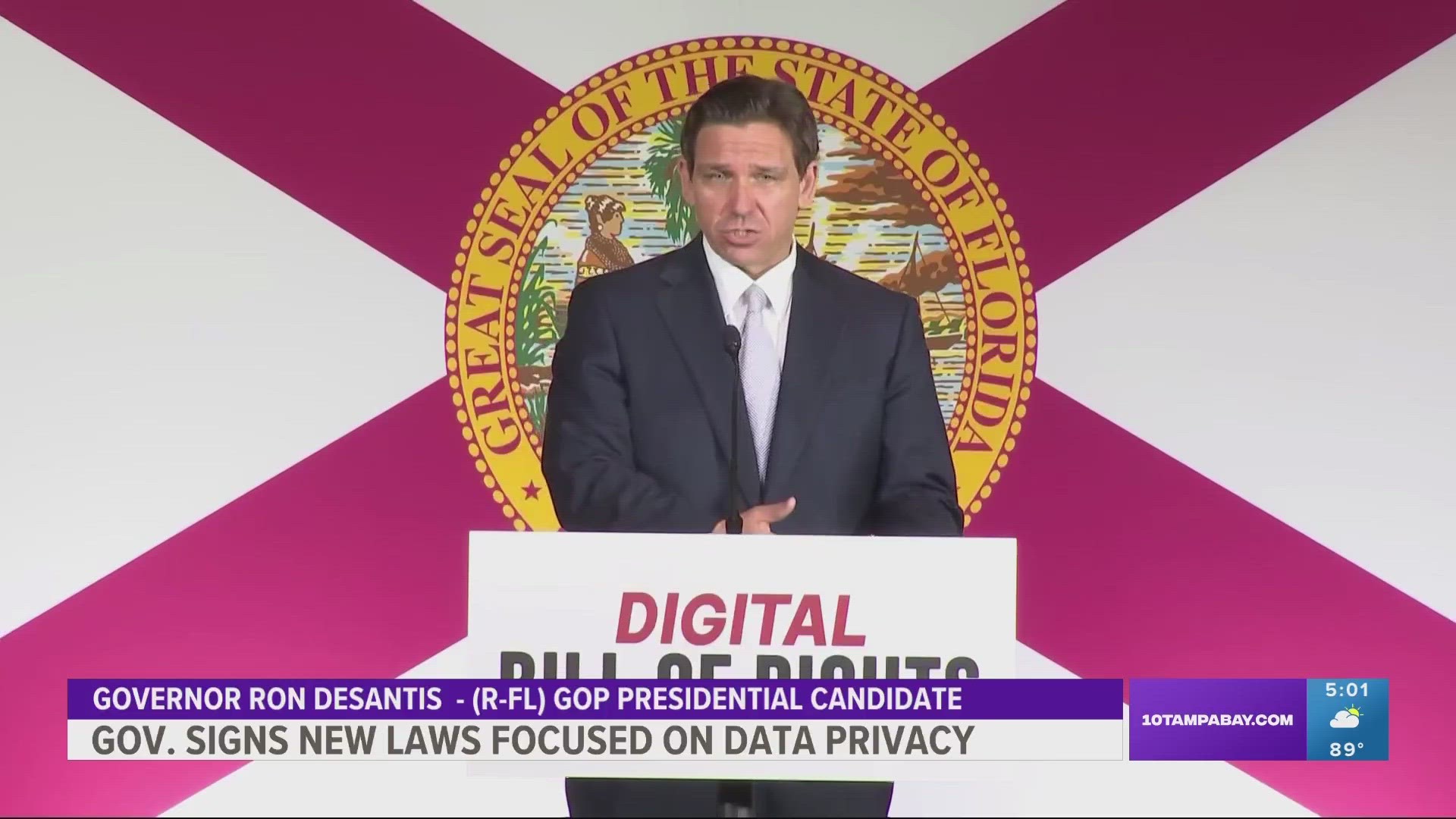 “[Technology is] such a big part of our daily lives and there’s some benefits to that but there are also some drawbacks to that,” DeSantis said.