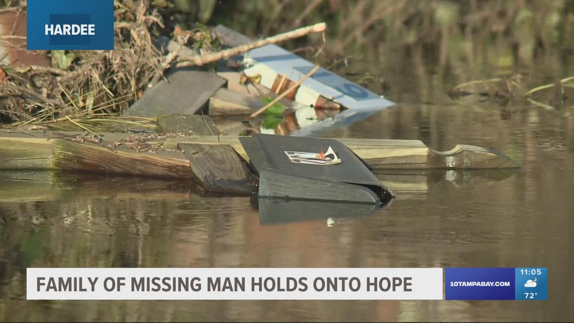 Craig Markgraff Jr. of Hardee County left his home in the middle of the storm to rescue his father.