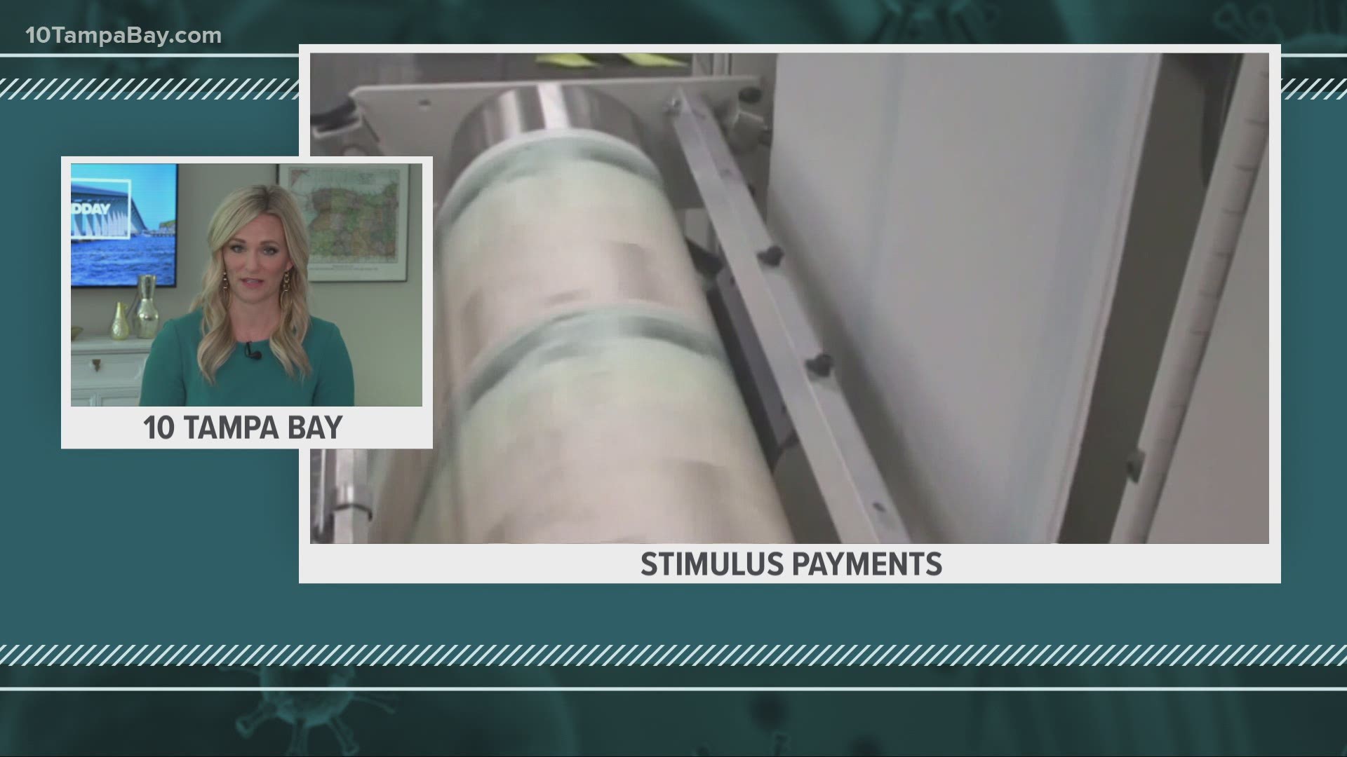 The second batch of $1,400 stimulus payments are set to show up via direct deposit Wednesday, but some payments will be coming later in the mail.
