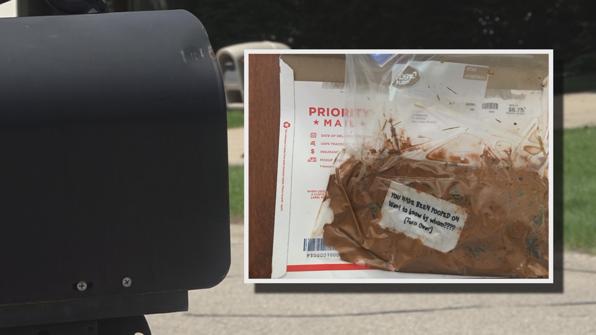 Woman receives 'poop' in the mail yes, real poop