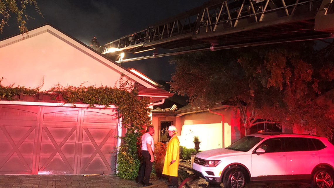 Lightning suspected cause of South Tampa house fire