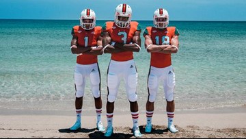 miami hurricanes cleats