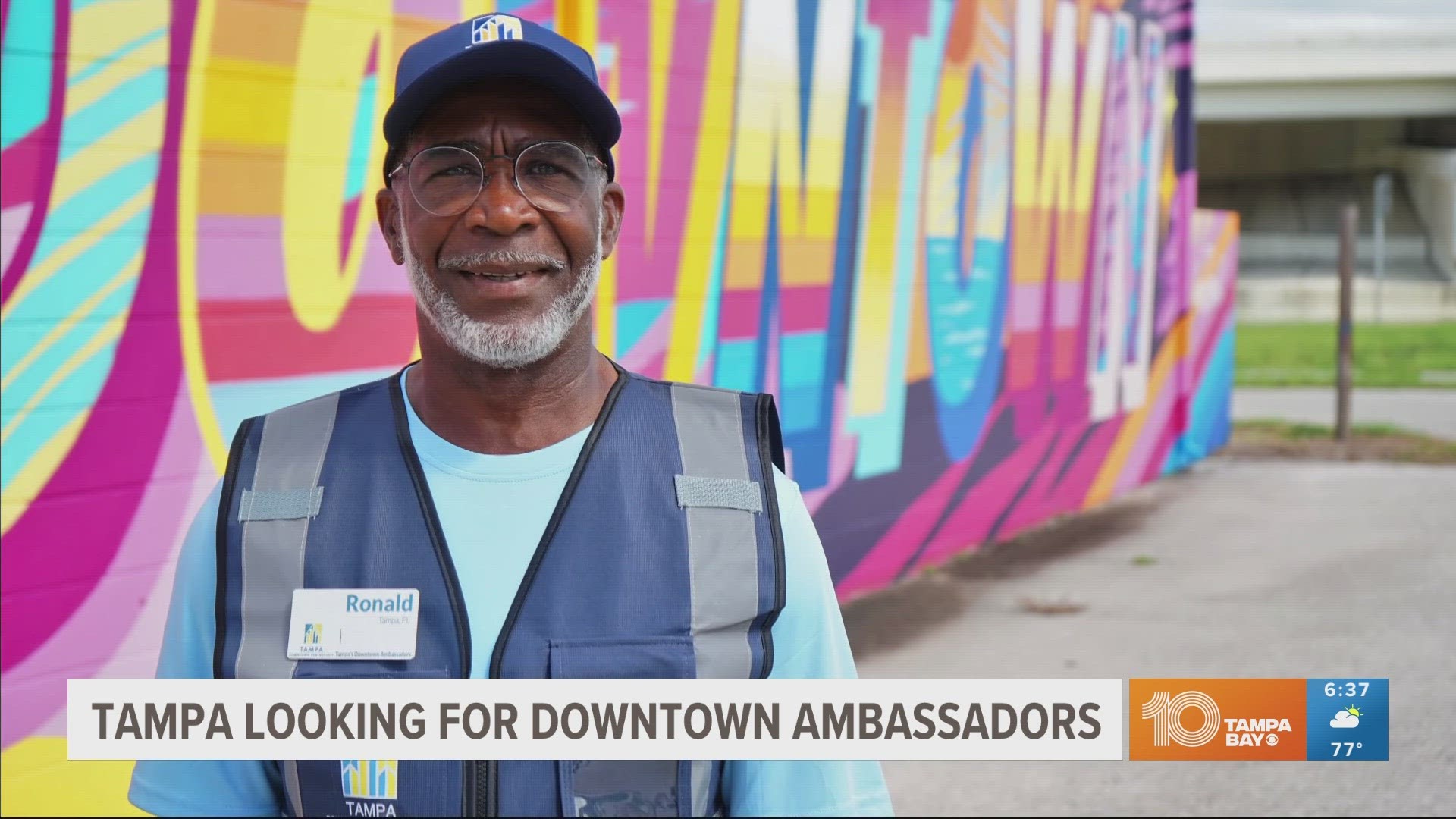 The nonprofit organization is looking for part-time and full-time downtown ambassadors.