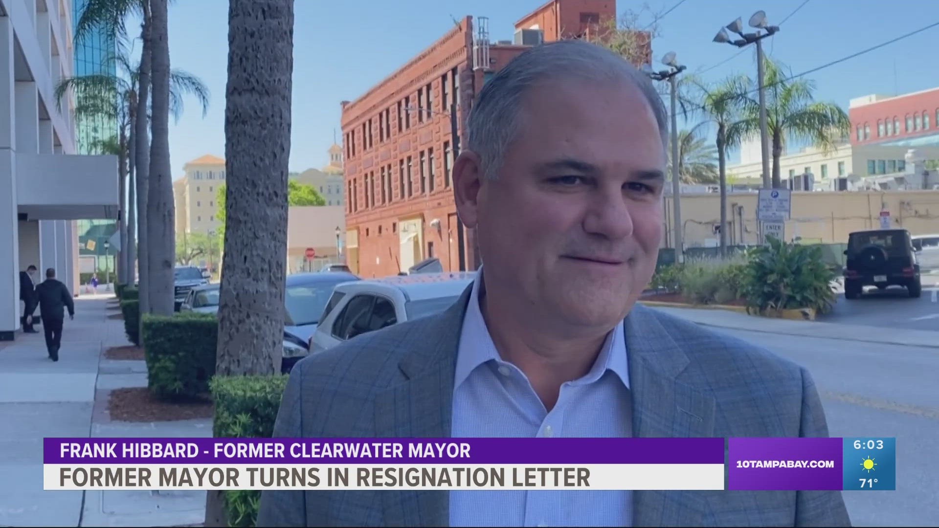 A day after the mayor of Clearwater unexpectedly quit during a workshop meeting, 10 Tampa Bay spoke with him about that decision.