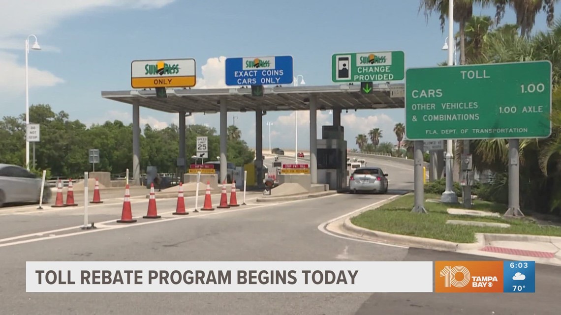 Toll relief program starts back up with Florida drivers to get credits