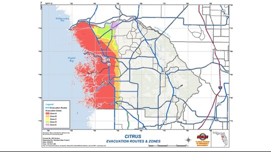 Tampa Bay-area evacuation zones | wtsp.com