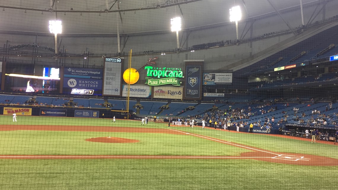 Rays are getting rid of upper-level seats at Tropicana Field to