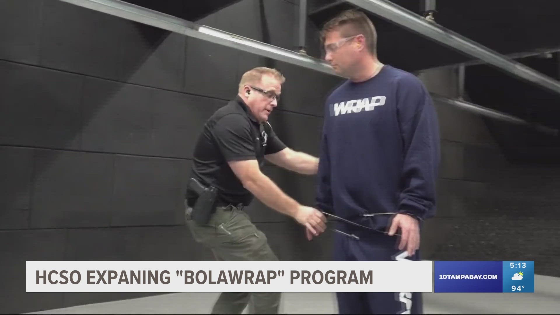 The BolaWrap can stop a target by wrapping them up in a Kevlar cord. Hillsborough County troopers are relying on it more and more.