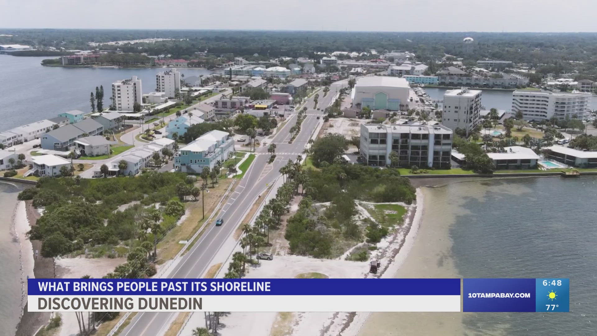 Known for its famous beaches like Honeymoon and Caladesi Islands, Dunedin in Pinellas County is a tourist hotspot.