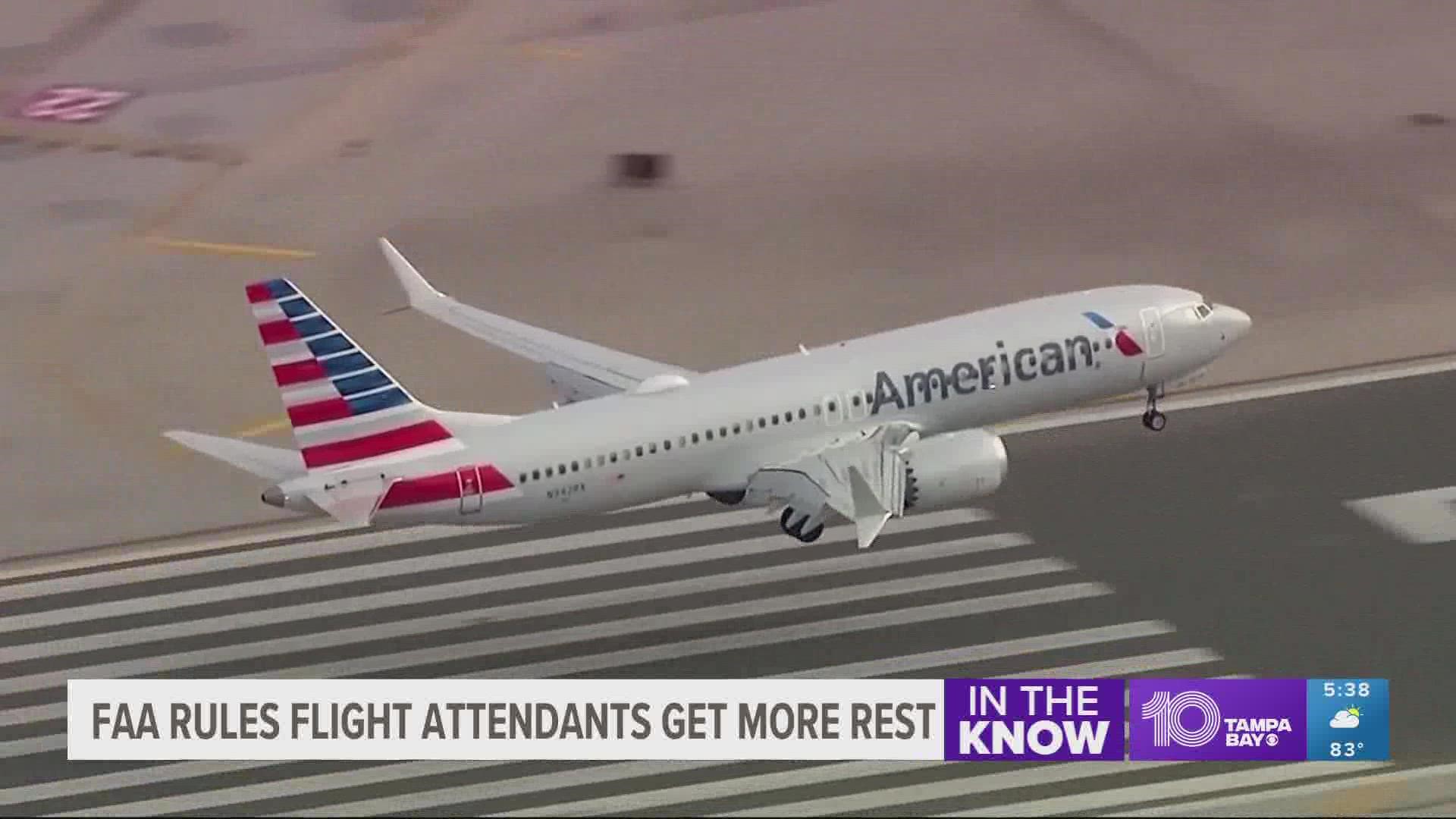 The rule goes into effect in 30 days, and airlines have up to 90 days to comply.