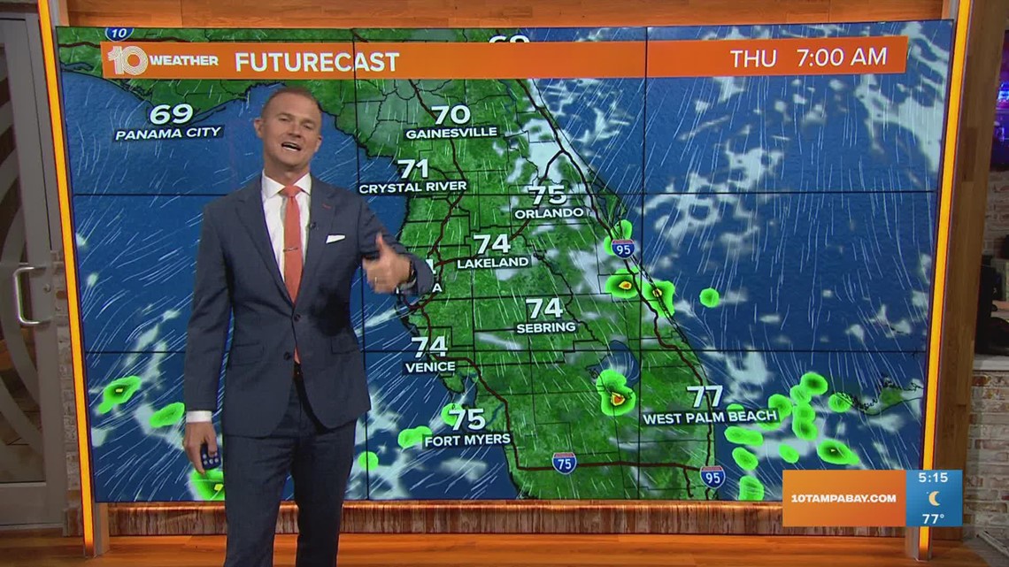 10 Weather: Tampa Bay morning forecast; Thursday, Sept. 22, 2022