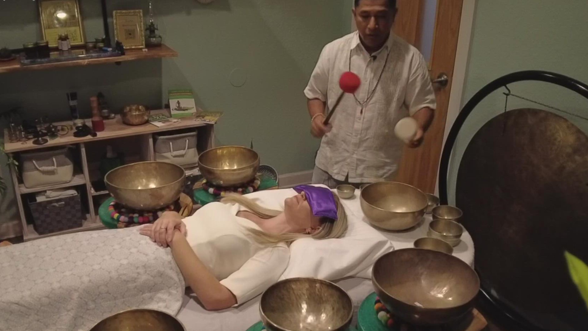 Sound Therapy has been used for centuries in Traditional Chinese Medicine for everything from headaches, Parkinson's, anxiety and depression.
