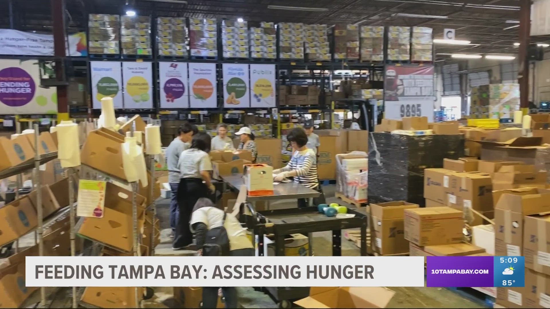 You can't tackle hunger without knowing how big a problem it is. Feeding Tampa Bay partners with USF to measure the needs surrounding food insecurity.