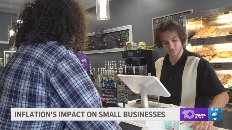 Here's how inflation is impacting Tampa Bay area small businesses