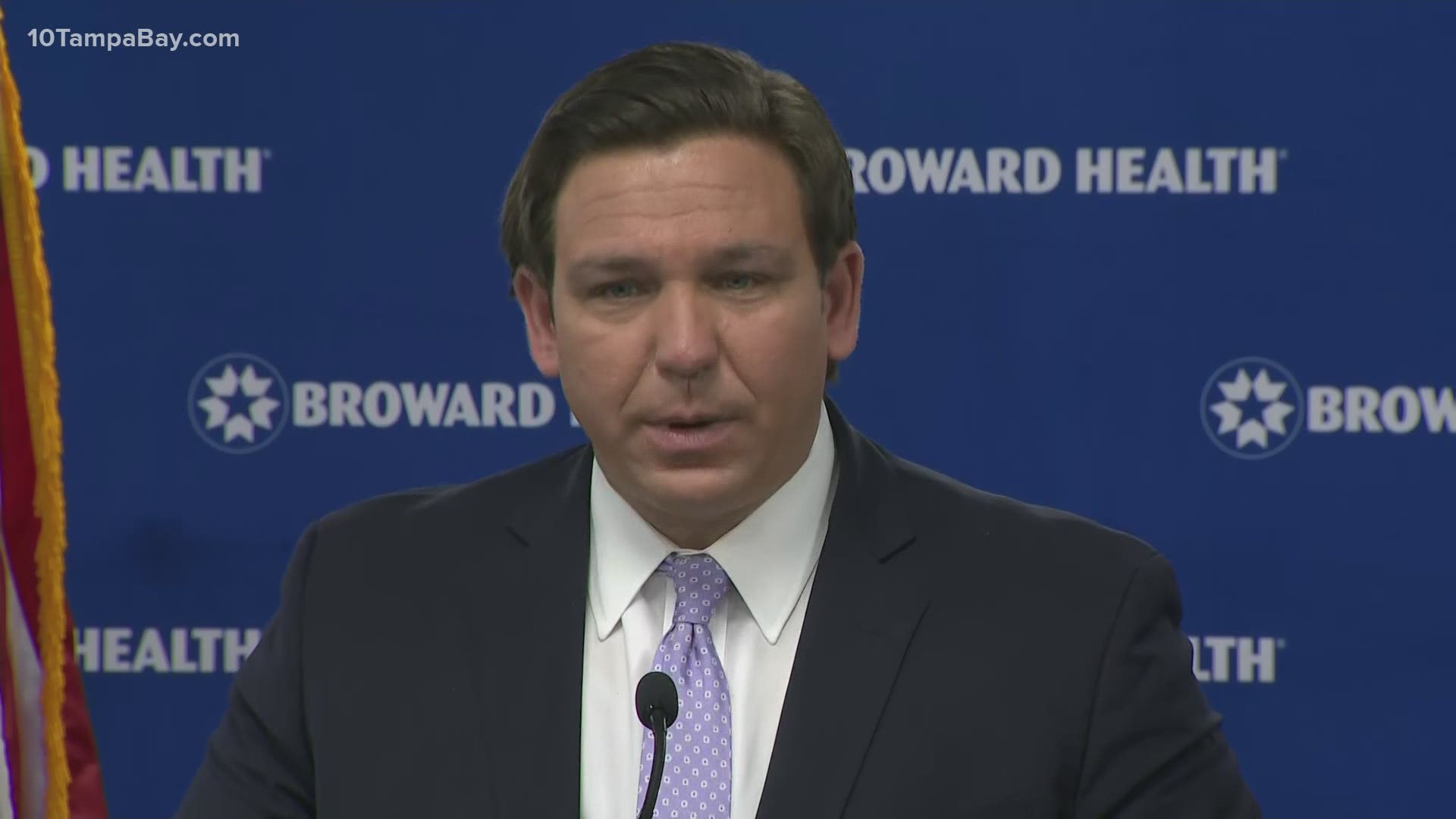 Gov. DeSantis Speaks In Fort Lauderdale On Florida's Response To COVID ...