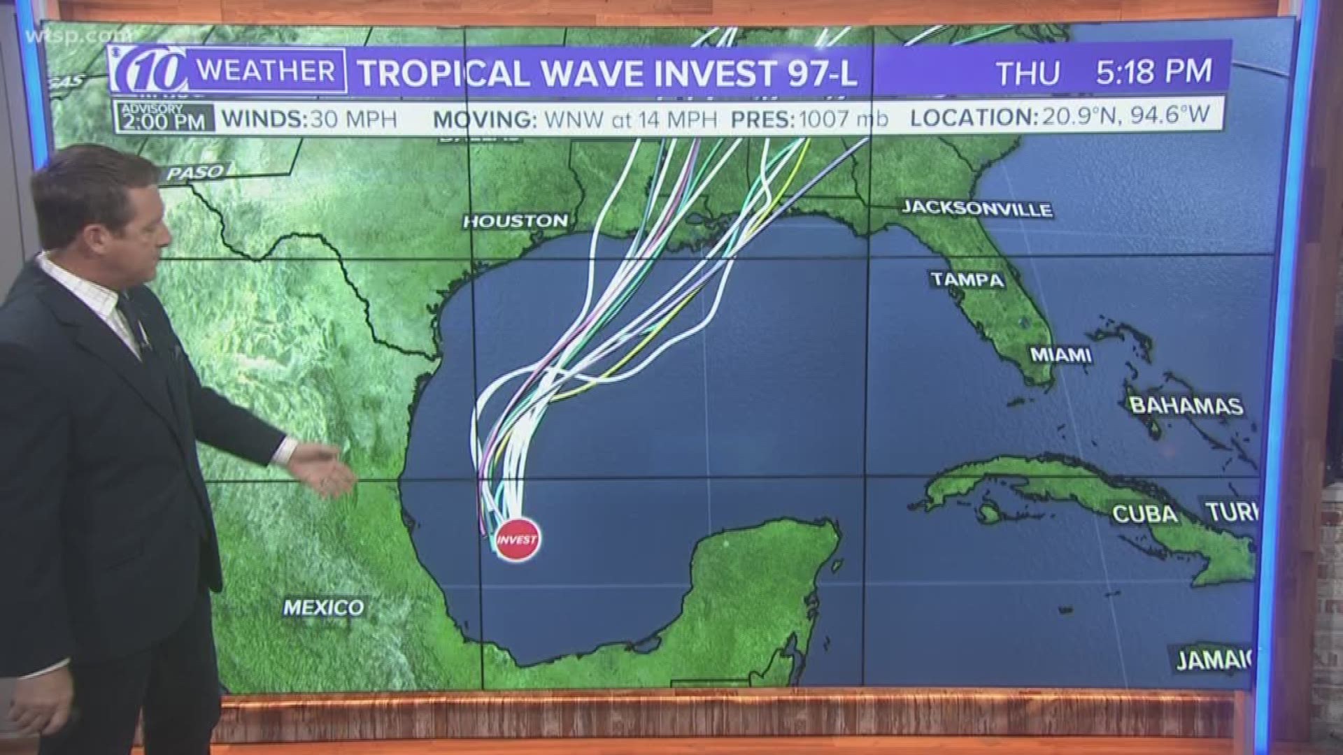 A new tropical disturbance that's developed, called 97-L is eerily in the same area that Tropical Storm Nestor developed. https://bit.ly/2pSJclm