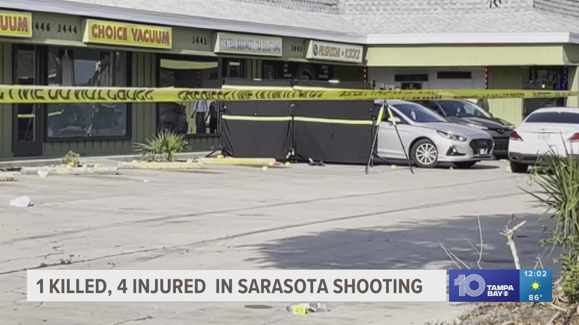 Law enforcement is investigating two shootings in Sarasota County and one in Hillsborough County after a violent weekend.