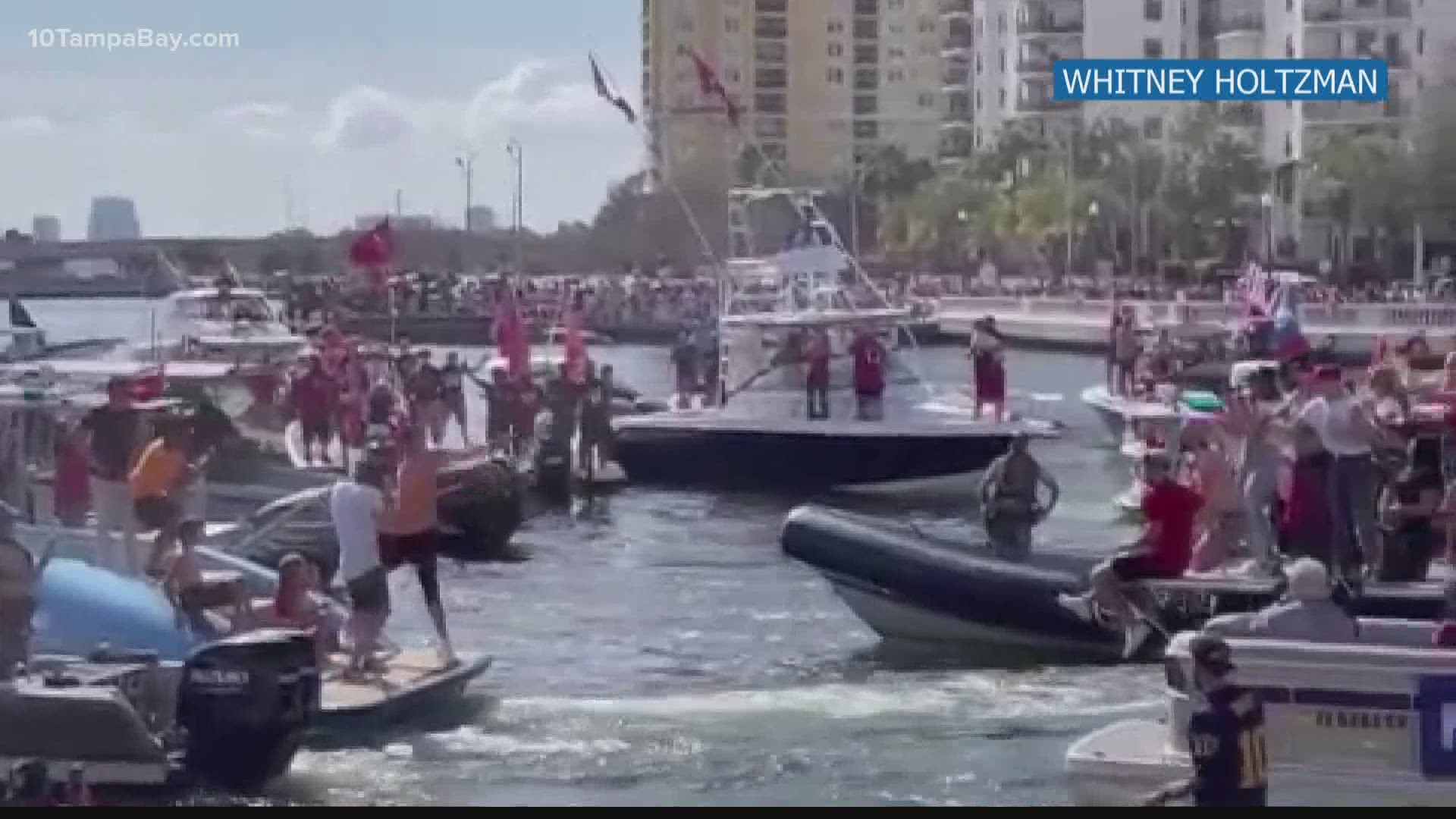 Super Bowl 55 Champion Tampa Bay Buccaneer's Victory Parade 