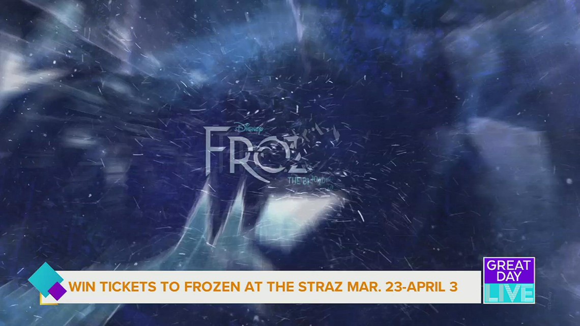 Watch Great Day Live this week for your chance to win 2 tickets to Frozen at the Straz Center - Vimarsana News