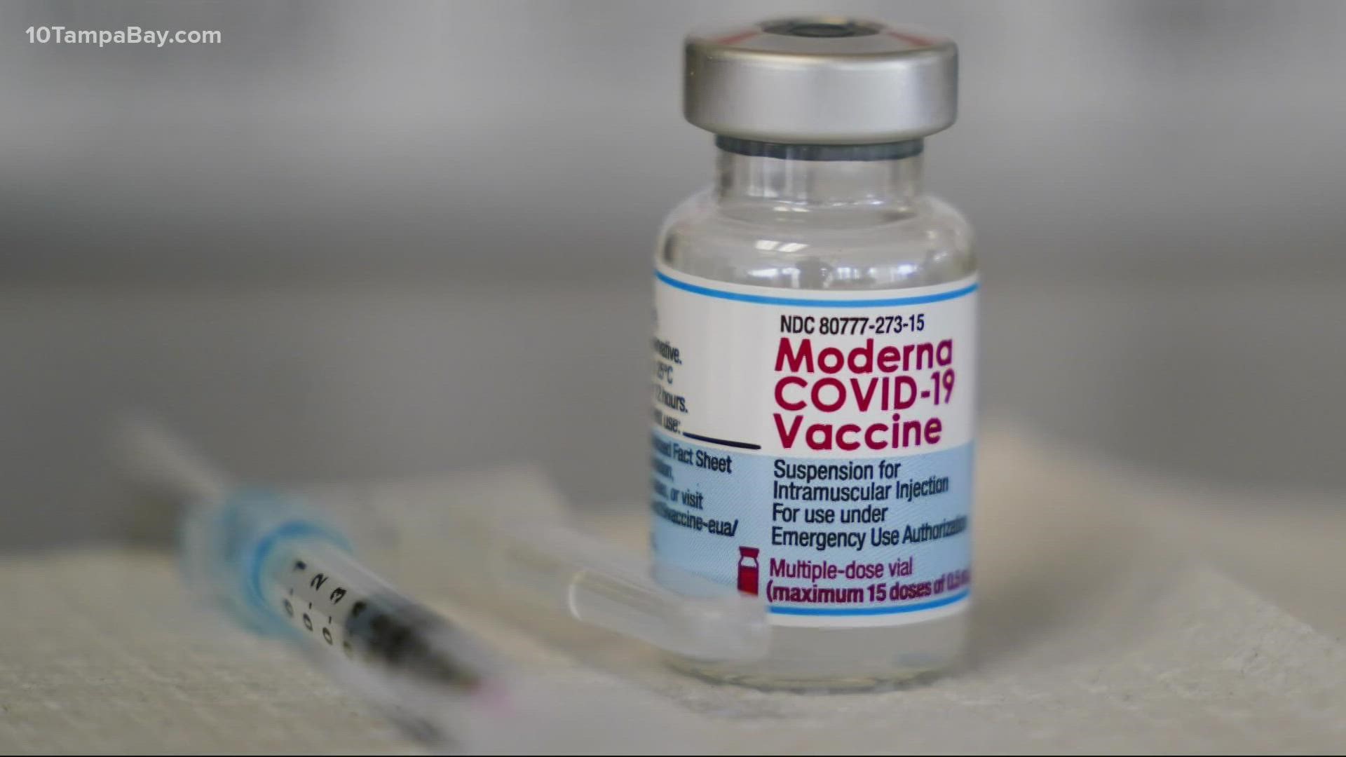 Moderna's data, submitted to the FDA Thursday, is aimed at protecting the 18 million children unable to get the vaccine currently because of their age.
