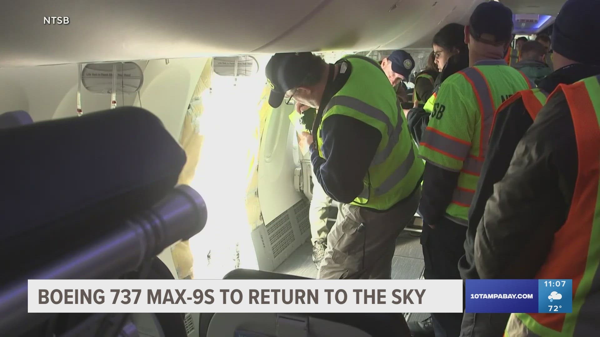 Alaska Airlines plans to resume flights with its Max 9s on Friday, and United aims to follow suit on Sunday.