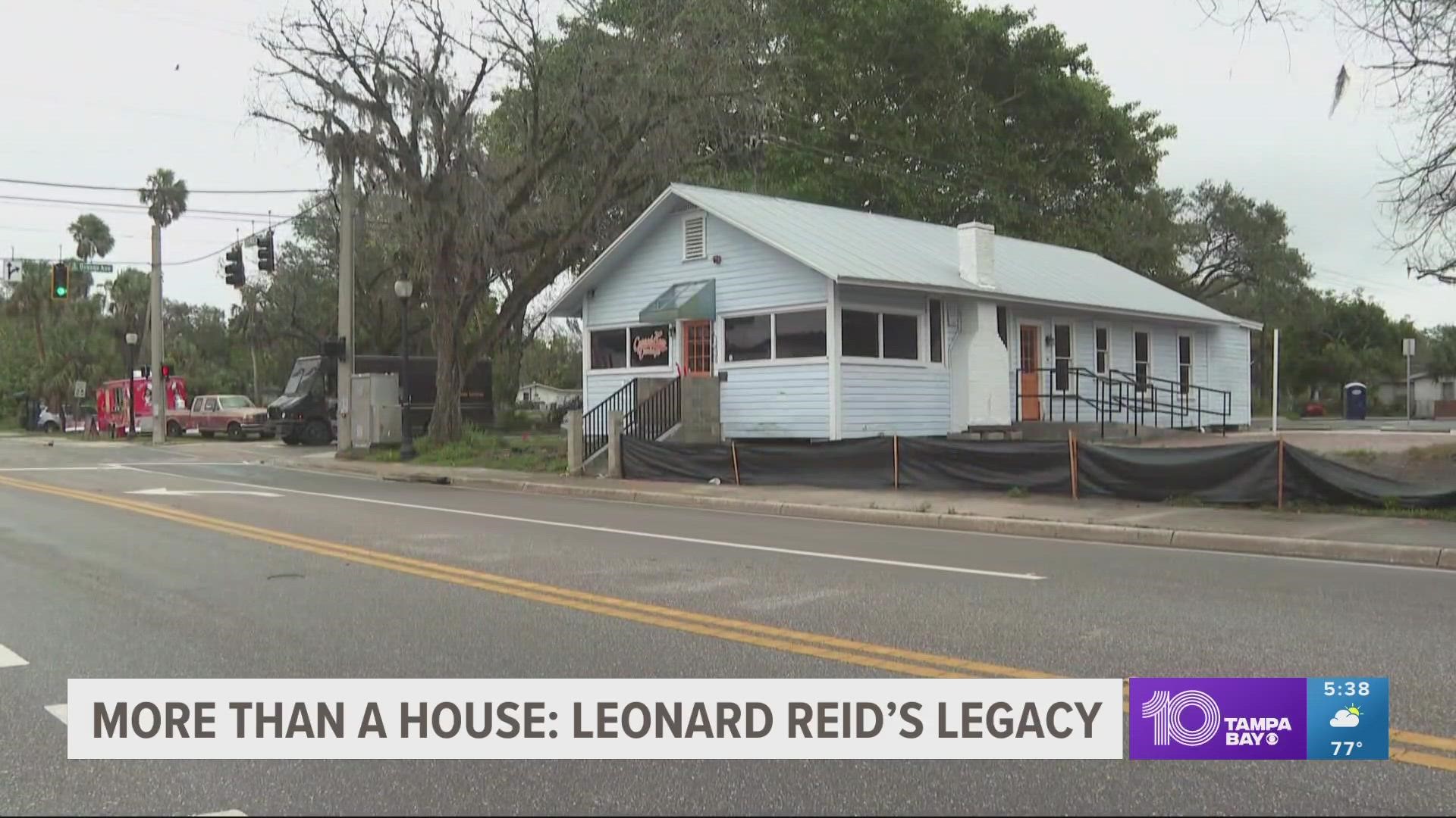 After missing his boat to Cuba, Leonard Reid, one of Sarasota's influential pioneer settlers ended up working for the Mayor, built his own house and set up a church.