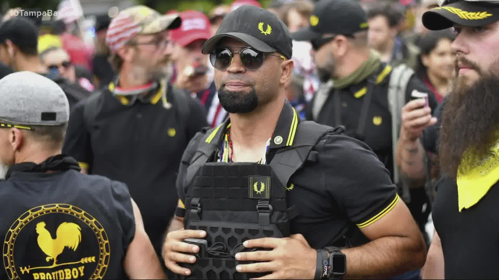 Proud Boys chairman Enrique Tarrio indicted for conspiracy in Capitol riot case