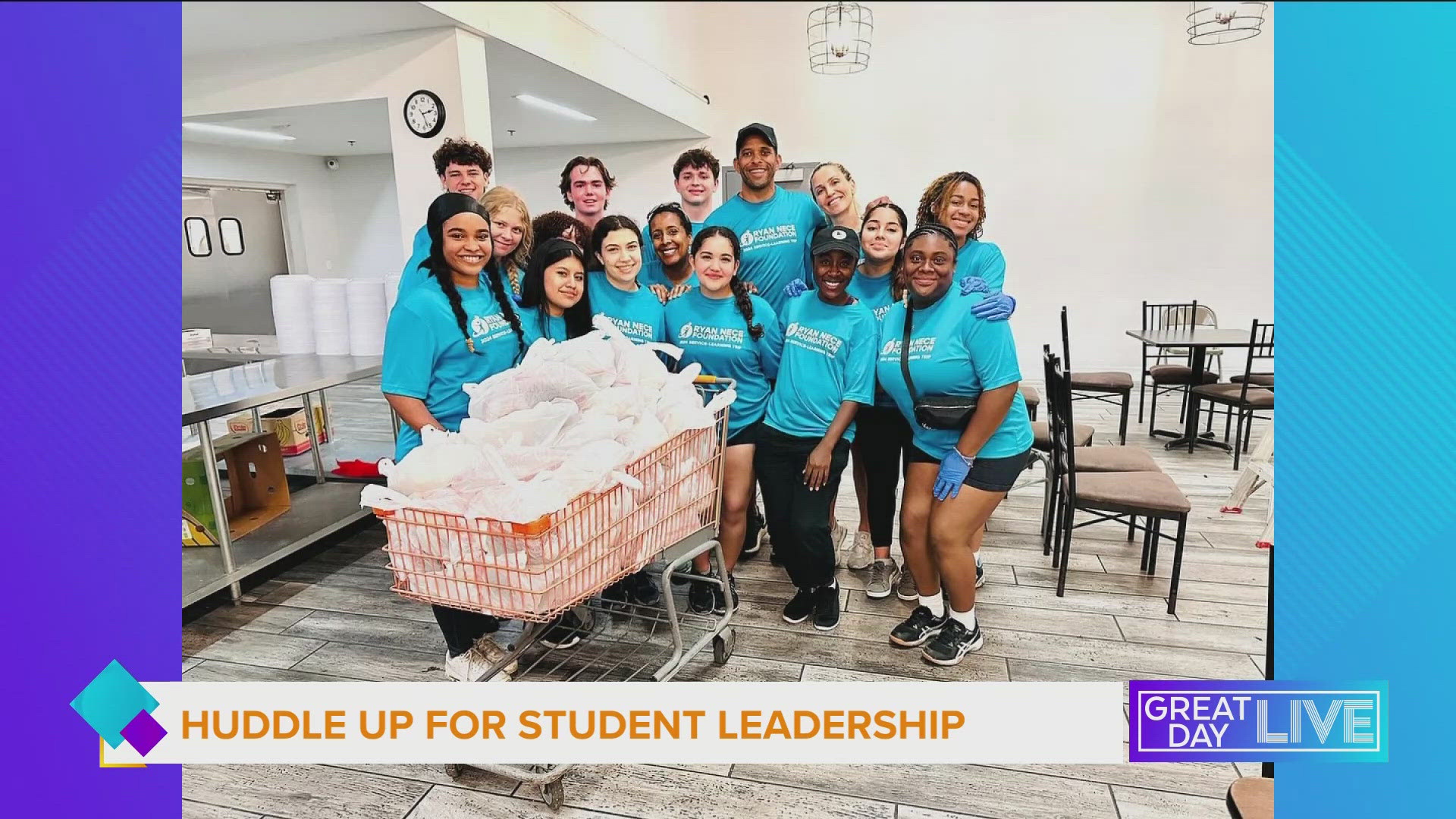 The Ryan Nece Foundation hosts its annual Huddle on May 2nd to celebrate leadership and community service.