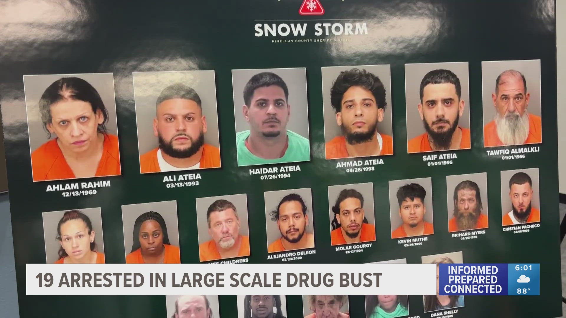 Pinellas County Sheriff Bob Gualtieri said detectives were first tipped off about this operation last August. 