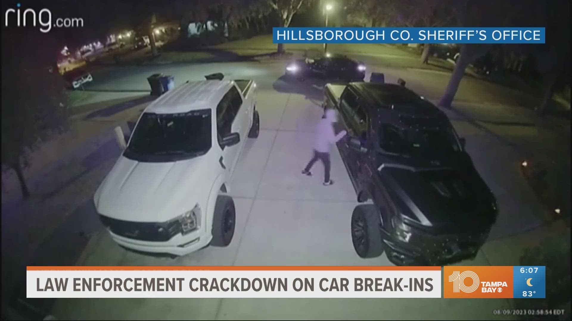 Car break-ins are described as a crime of opportunity.