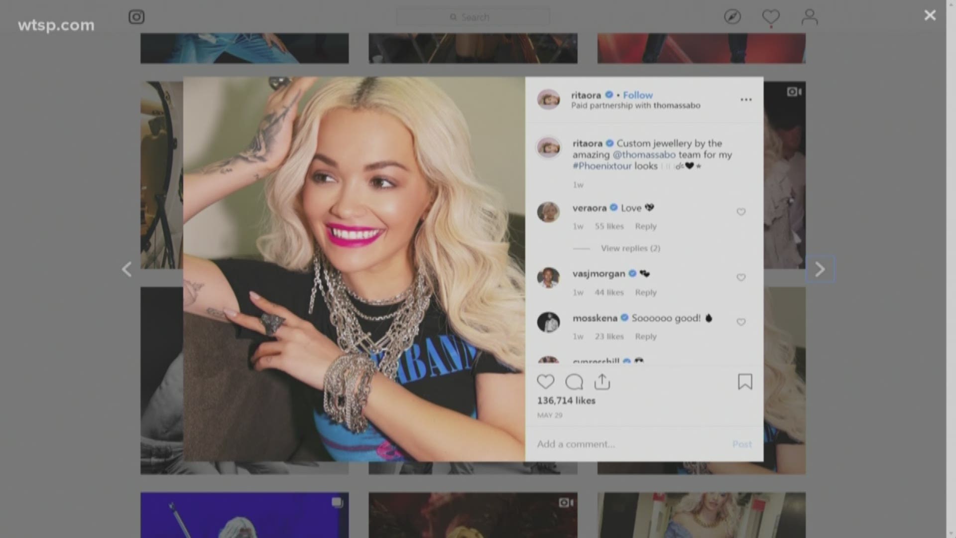 St. Pete Pride is looking for somebody to perform in place of Rita Ora after she canceled all upcoming tour dates.

The St. Pete Pride team said they were notified Saturday that Rita Ora had canceled all her upcoming events, including St. Pete Pride, due to unforeseen circumstances.

St. Pete Pride and their partners said they were actively working to schedule an act for the Post-Parade performance.